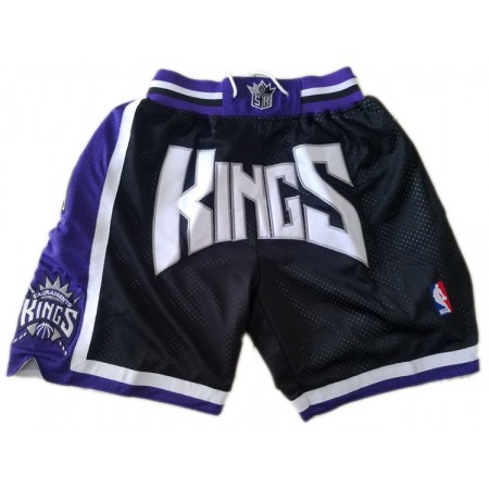 NBA Sacramento Kings Uomo Pantaloncini Tascabili Nero Swingman